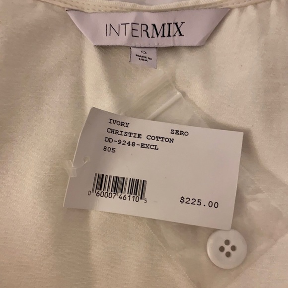 NWT! INTERMIX CHRISTIE TIE BACK ROMPER - Picture 4 of 5